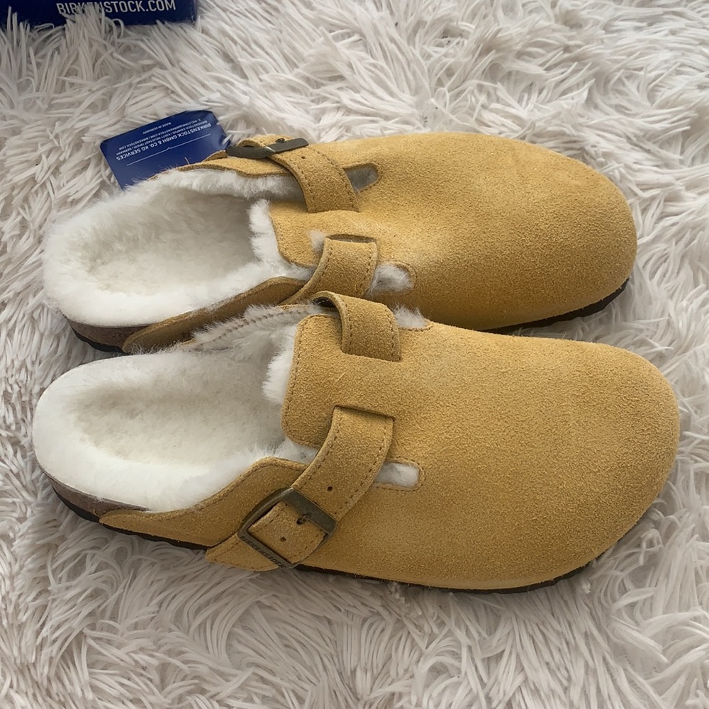 birkenstock Boston Orche suede clog - Picture 7 of 8